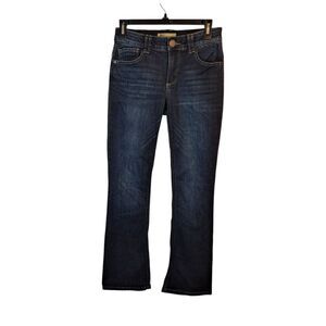 Democracy Ab Technology Women's Bootcut Jeans Size 2 Dark Wash Stretch